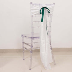 100 Yards 7/8" Hunter Emerald Green Single Face Decorative Satin Ribbon