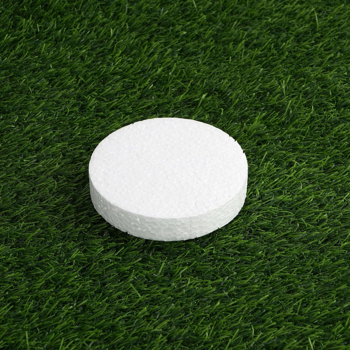36 Pack 4" White StyroFoam Disc, DIY Polystyrene Foam Craft Supplies
