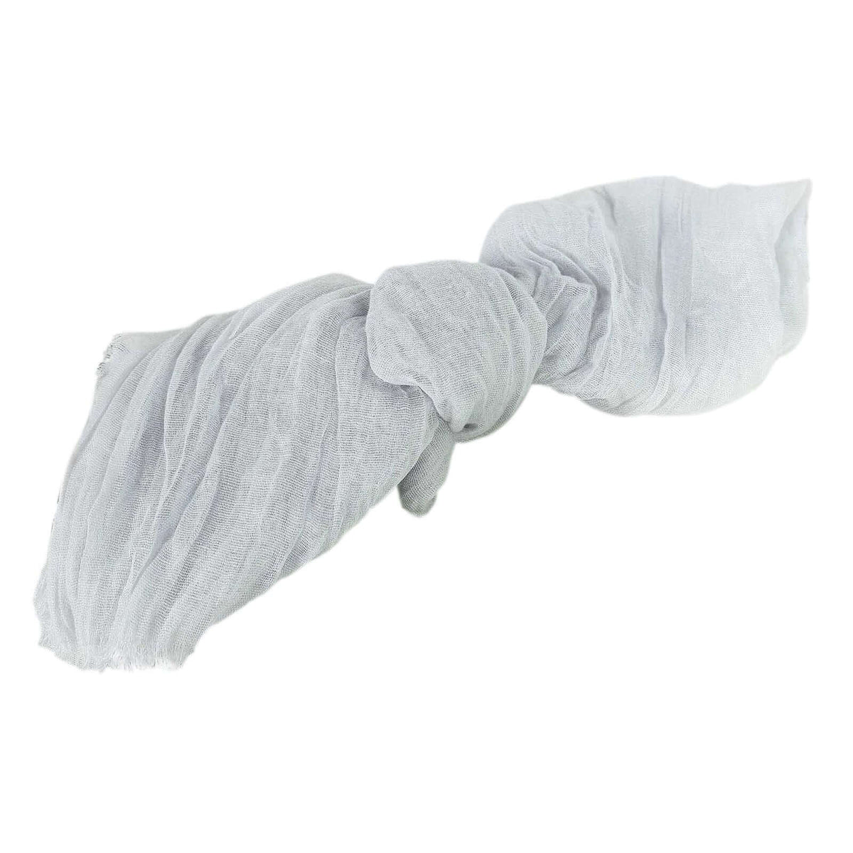 5 Pack Gauze Cheesecloth 24"x19" Napkins Silver Reusable Dinner Napkins