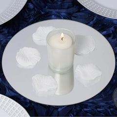 6-Pack Hanging Wall Decor Round Glass Mirror Table Centerpiece - Decorative Reflective Display 8"