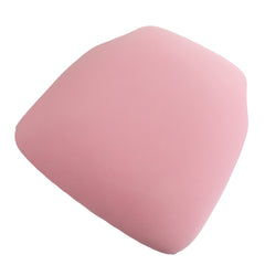 5 Pack Spandex Seat Pad Slipcovers for Chiavari Chairs Pink - Washable Stretch Fitted Design for Dining Chairs