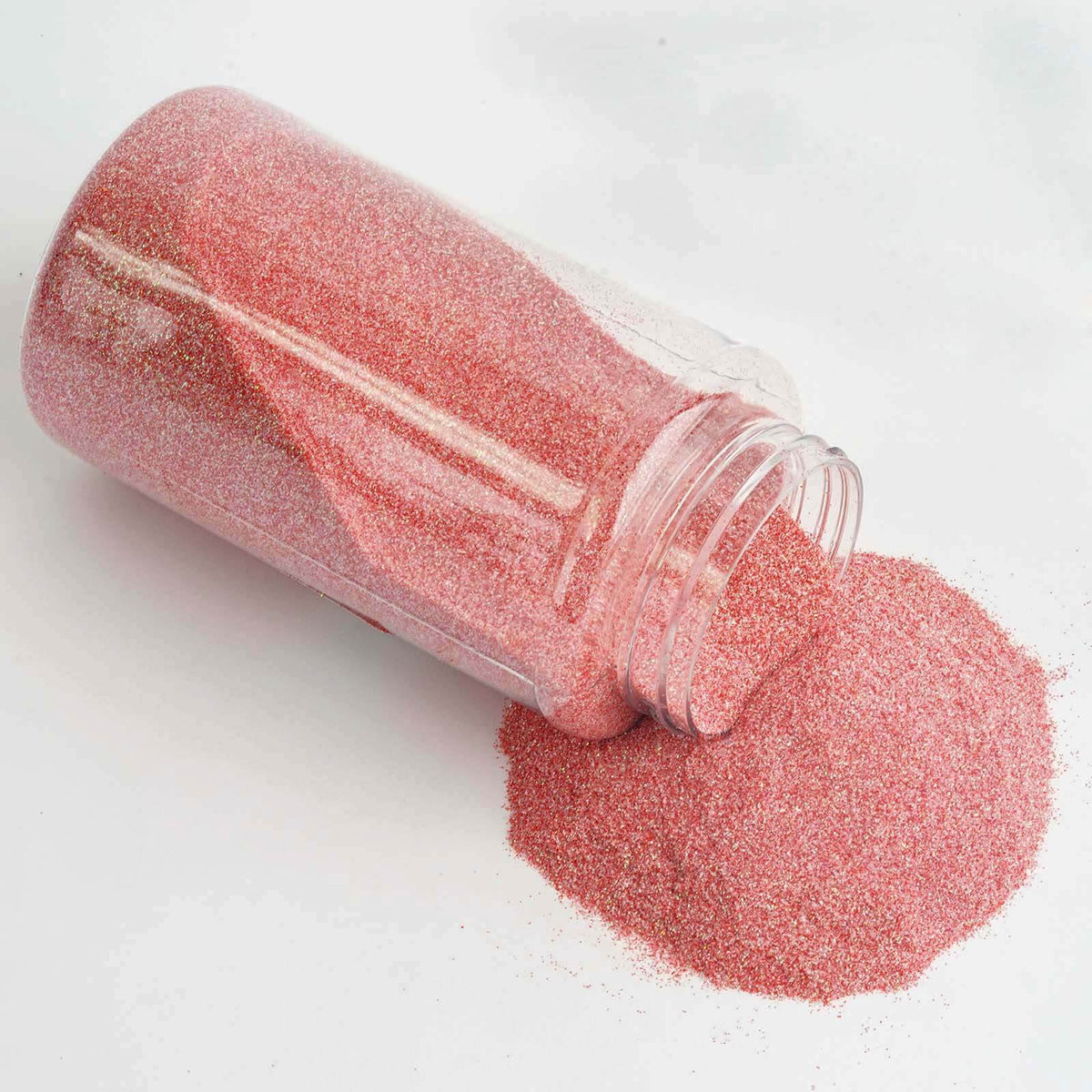 Extra Fine Glitter Bottle Coral - Nontoxic Glitter Dust Powder for Fun DIY Projects Kids' Crafts Resin Art & Festival Decor 1 lb